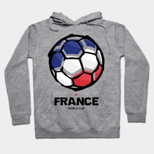 France Football Country Flag Hoodie